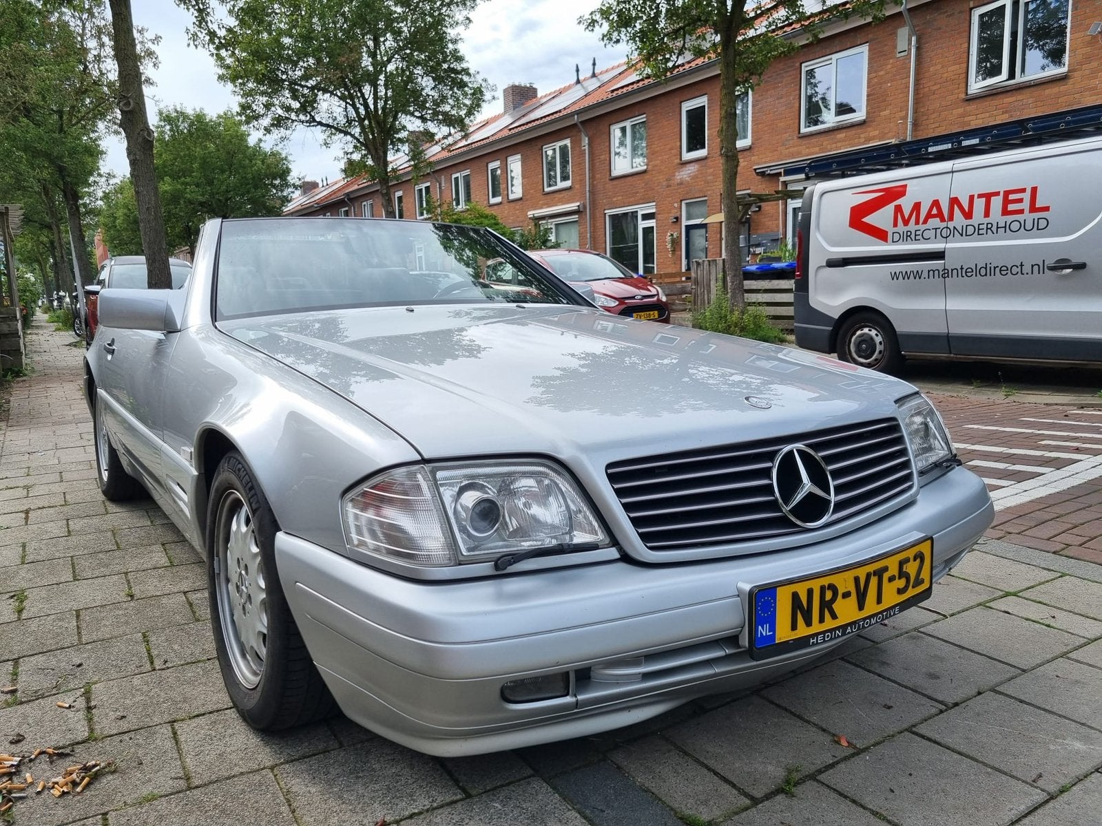 Mercedes-Benz SL 5.0 Sl500 Roadster r129 AUT 1995 Grijs, Auto's, Grijs, Particulier, Te koop, SL