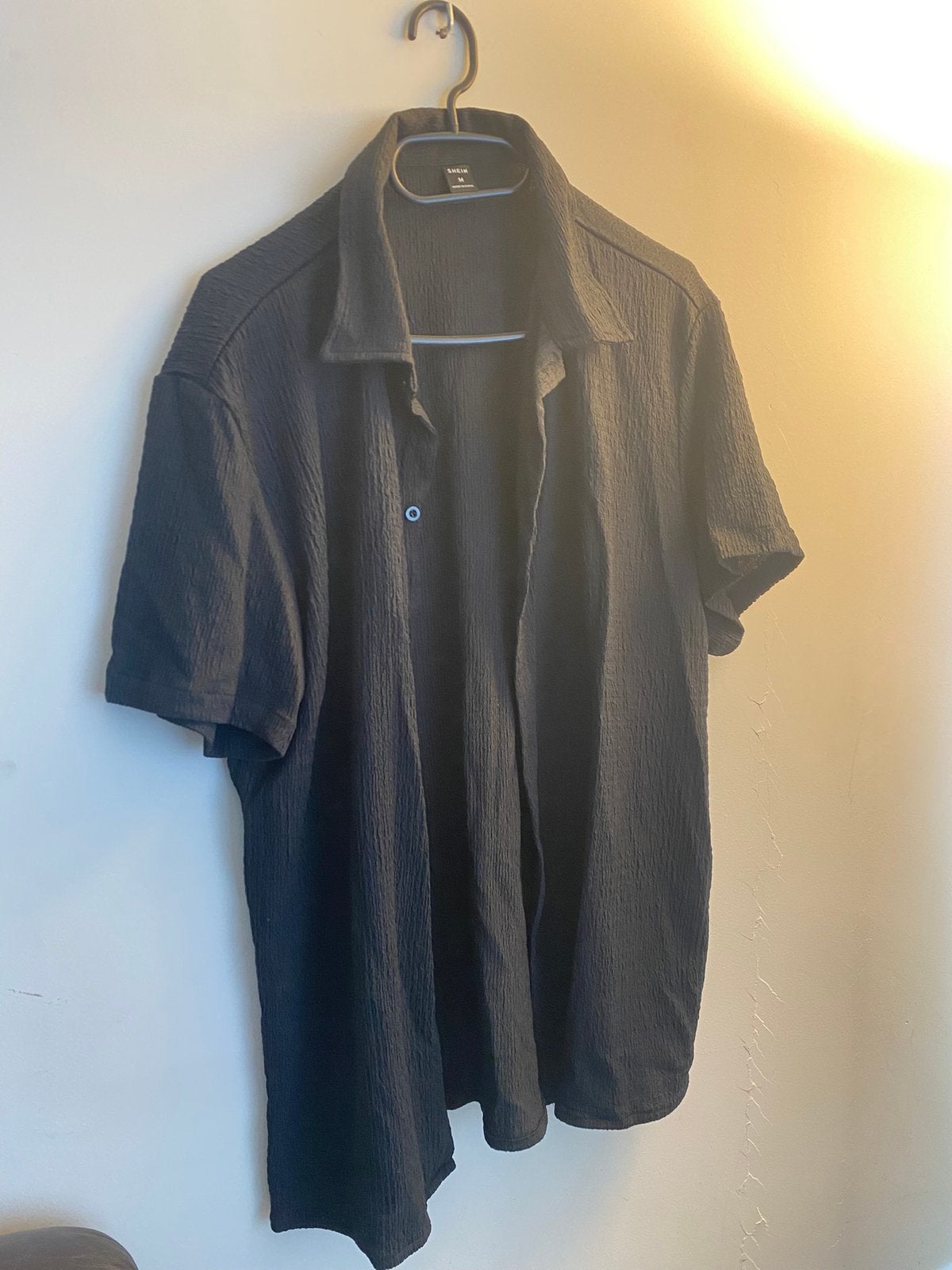 Zwart Shein overhemd met korte mouwen, Vêtements | Hommes, Grandes tailles, Enlèvement ou Envoi, Neuf, Noir, Chemise