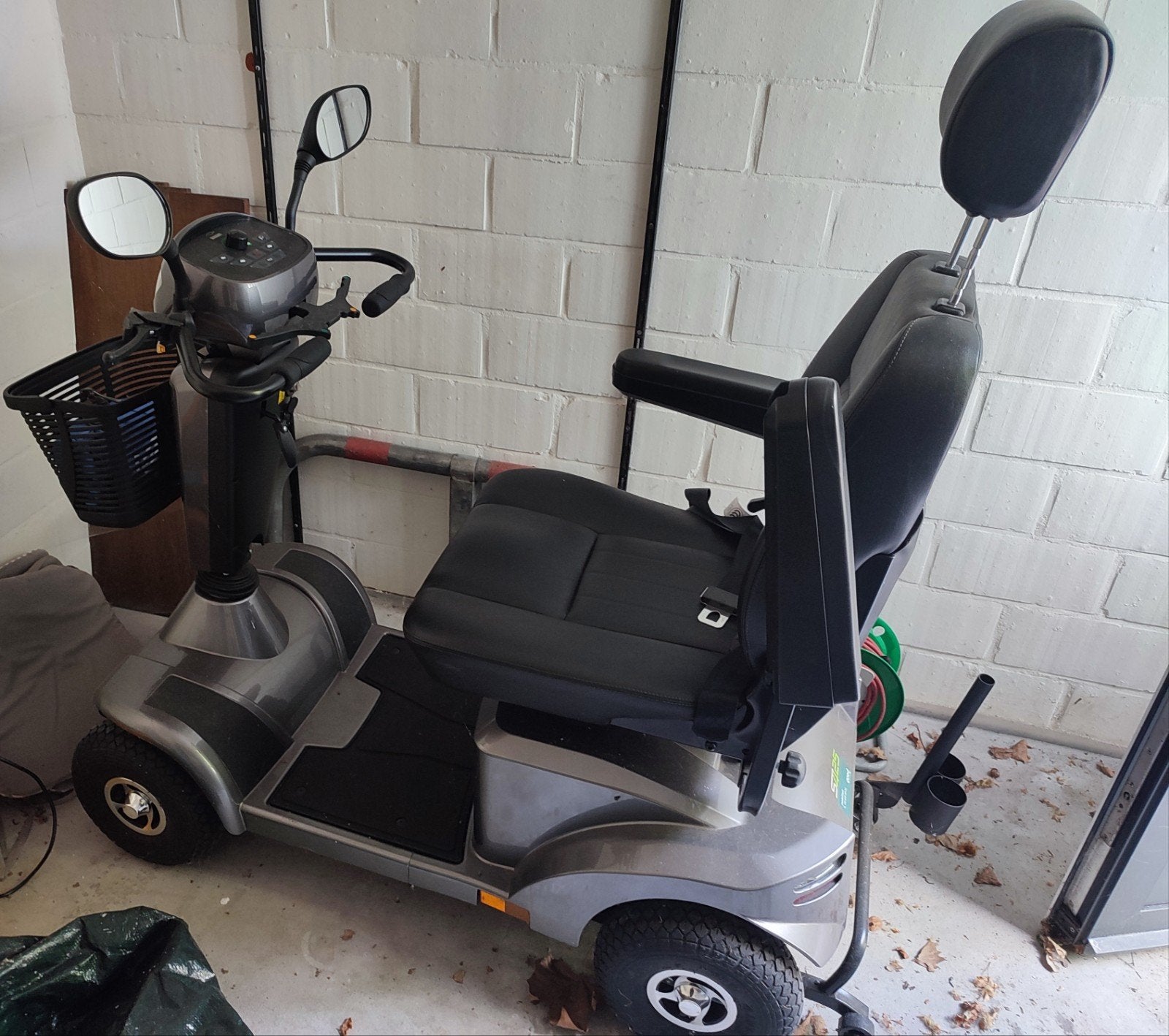 Scootmobiel Sunrise, Ophalen