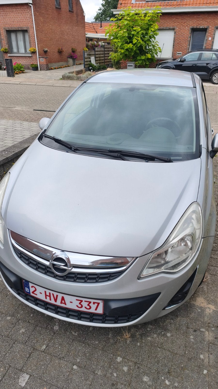 Opel Corsa automaat benzine, Auto's, Opel, Automaat, Stof, 1222 cc, Zilver of Grijs