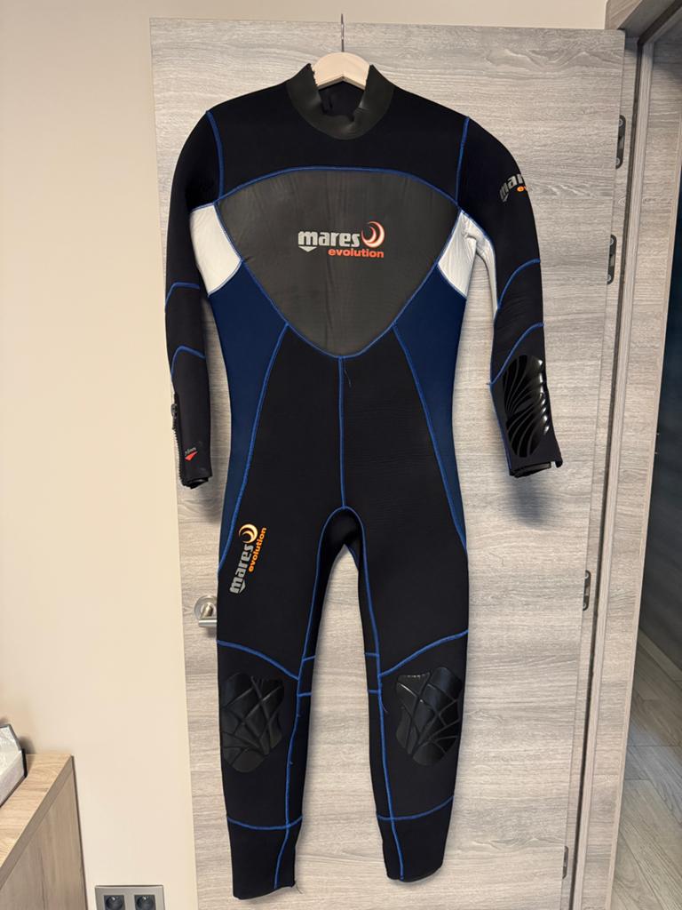 Mares heren 7+5mm duikpak maat 4, Enlèvement, Comme neuf, Combinaison de plongée