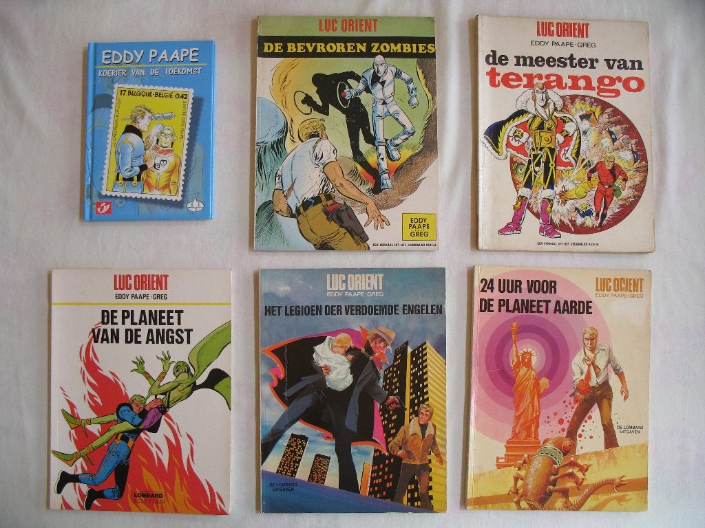 Luc Orient, Eddy Paape - Greg, Meerdere stripboeken, Ophalen of Verzenden, Zo goed als nieuw