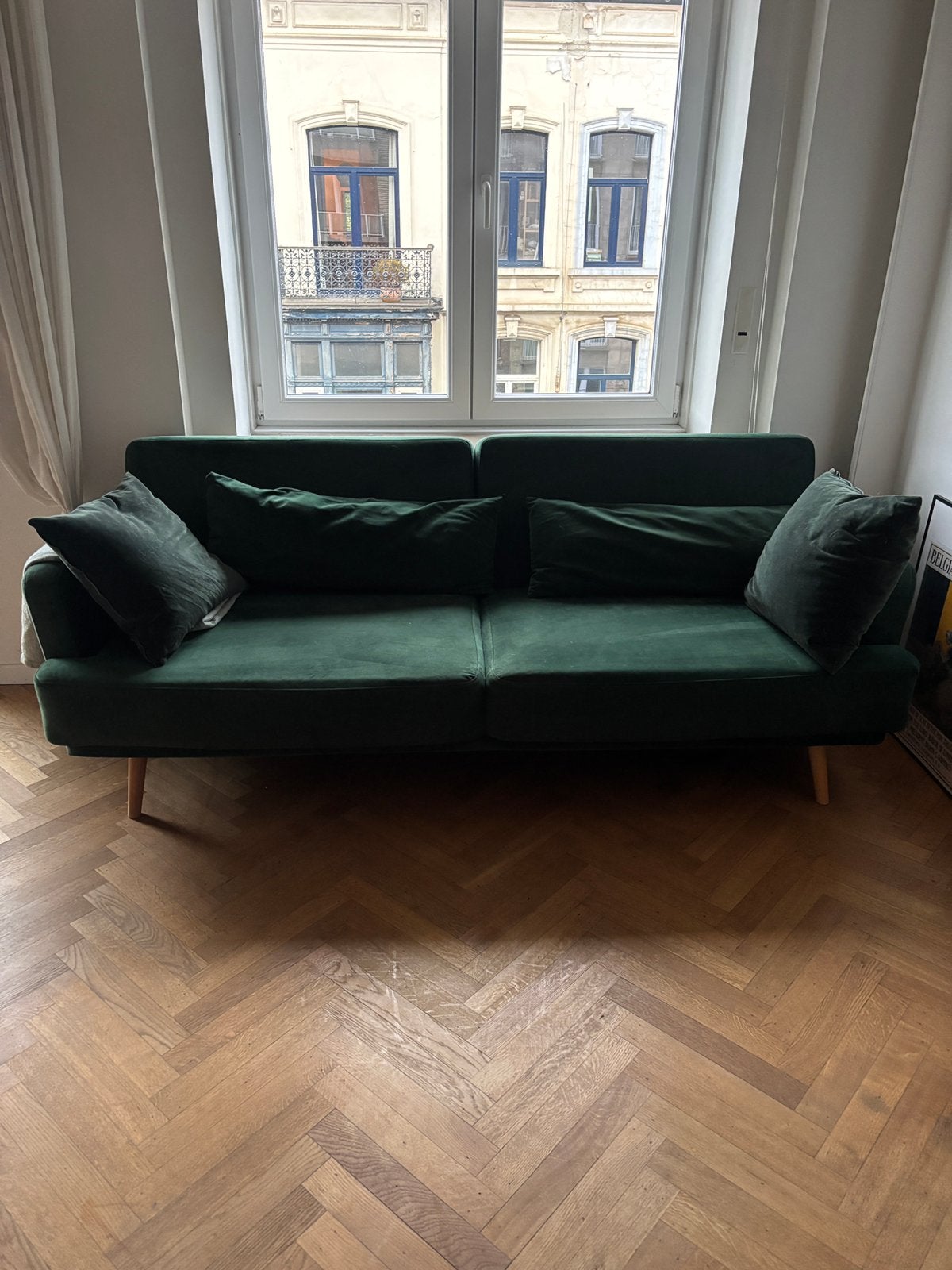 Canapé Maison du Monde, Maison & Meubles, Trois personnes, 250 à 300 cm, Banc droit, Enlèvement