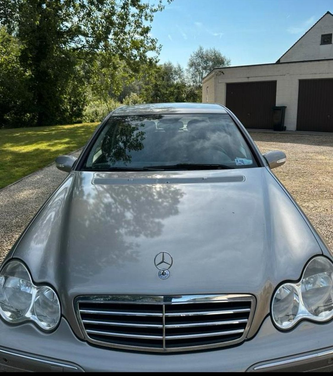Mercedes Benz C klasse C 200 CDI automaat, Auto's, Mercedes-Benz, Stof, Zwart, 5 deurs, 2148 cc