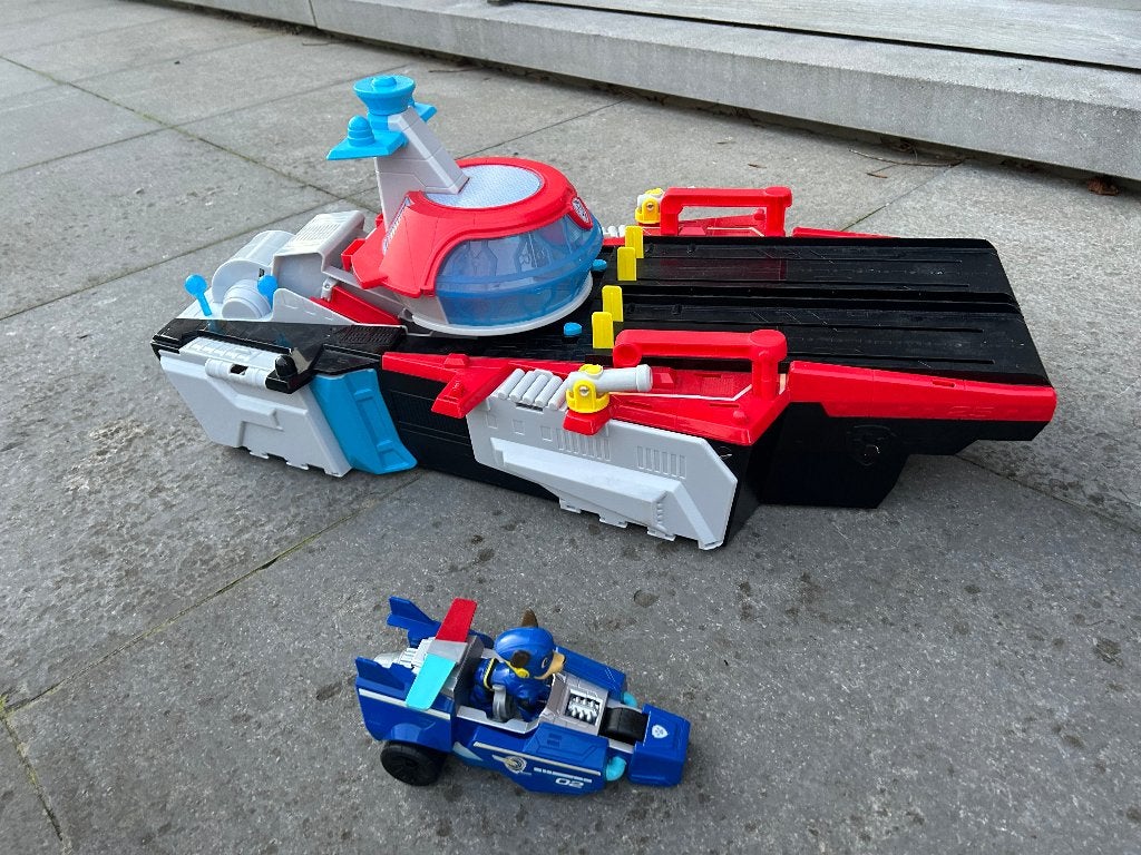 Paw Patrol vliegdekschip, Ophalen, Zo goed als nieuw