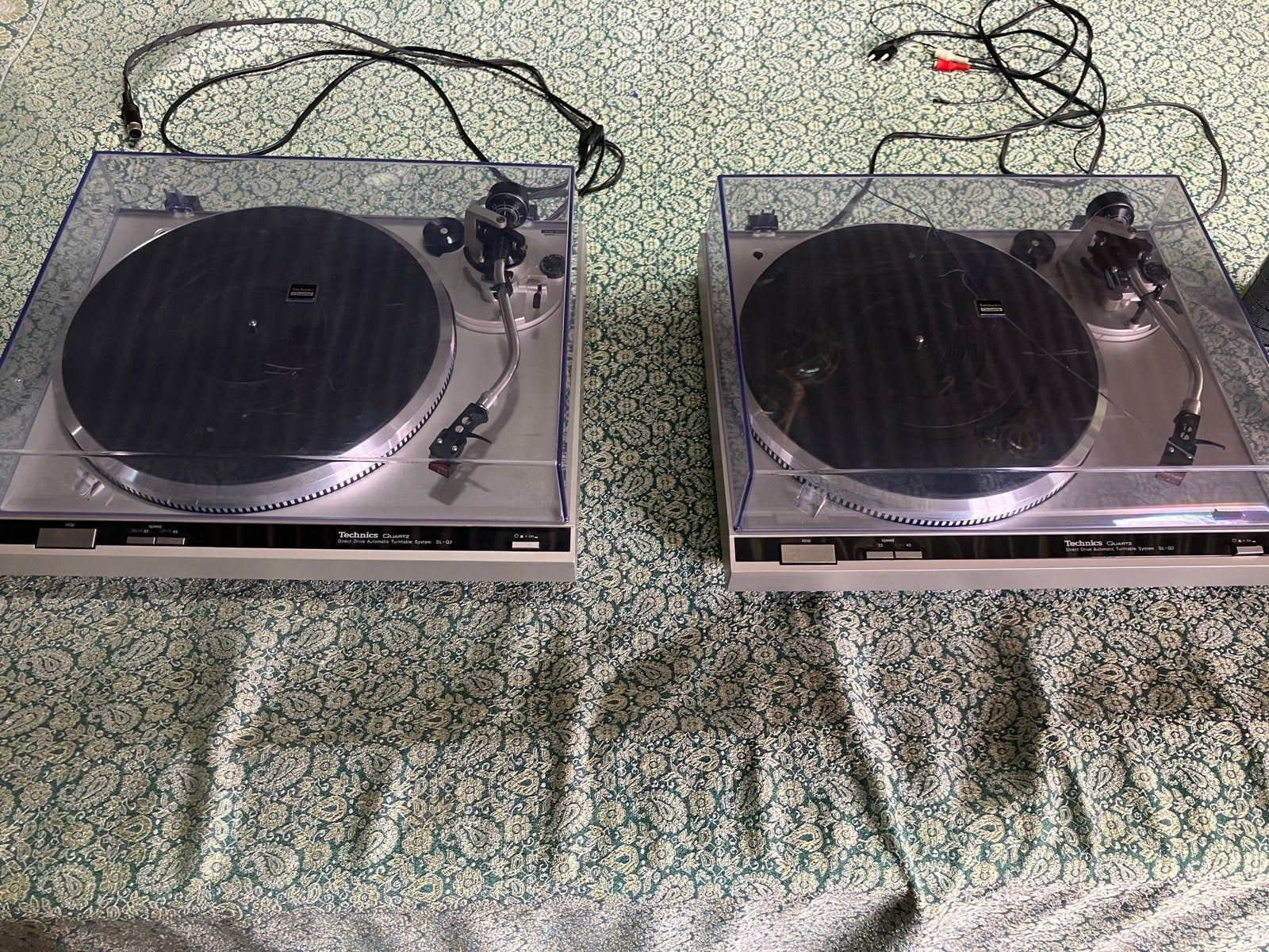 2 stuks Technics SL-Q2, Audio, Tv en Foto, Platenspelers, Ophalen, Gebruikt, Platenspeler, Technics