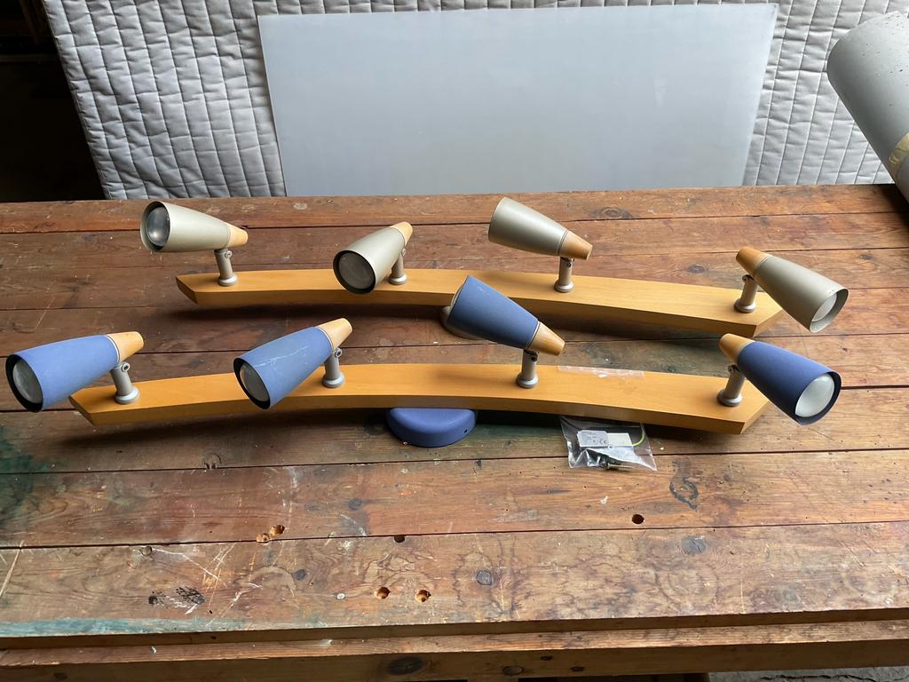 Verlichting met draaibare spots, Huis en Inrichting, Ophalen, Zo goed als nieuw