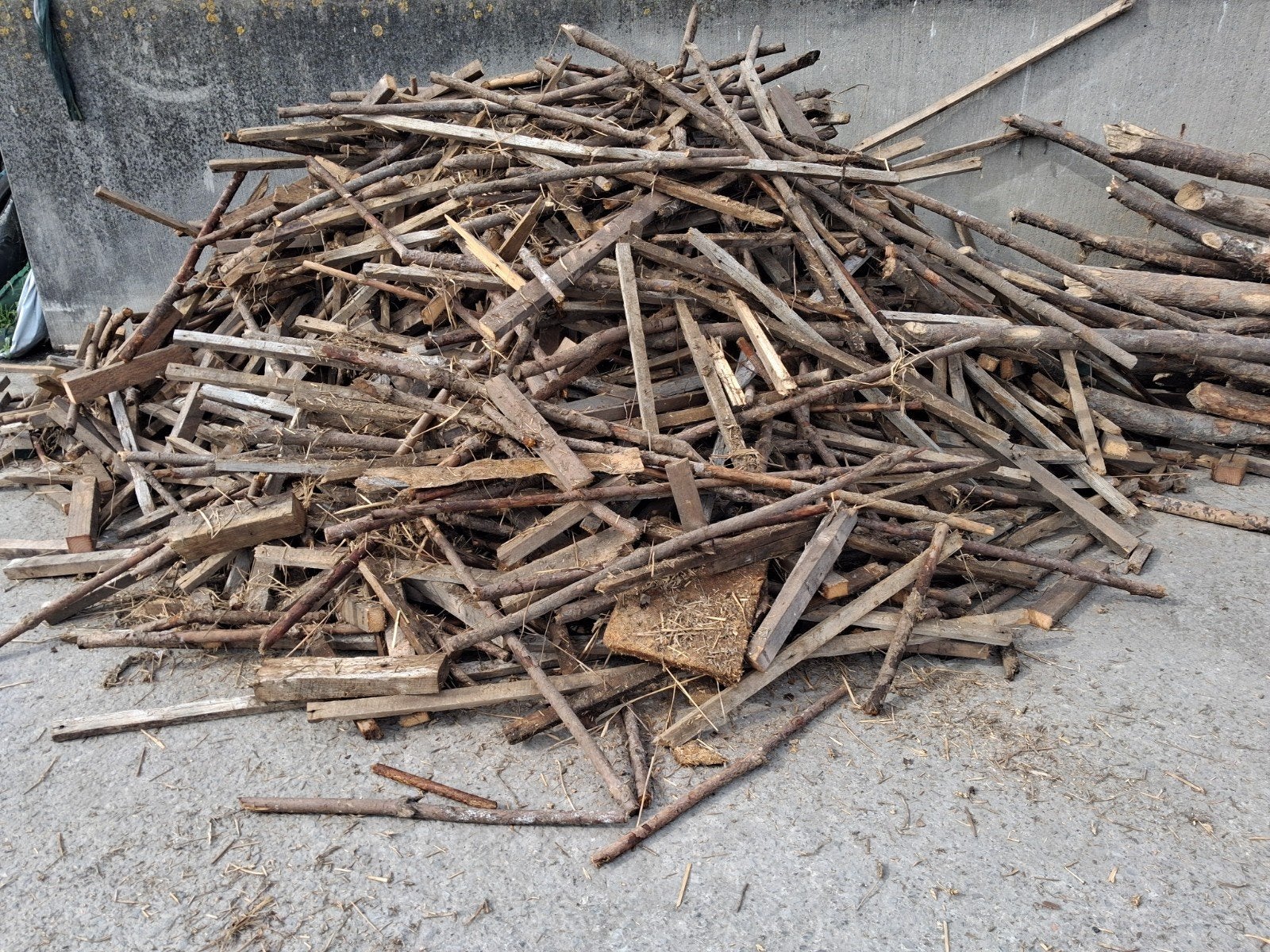 hout, Ophalen