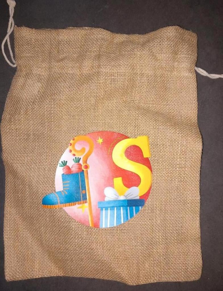 Sac - sac en jute - de Piet et Sinterklaas -> 2€, Divers, Enlèvement, Neuf