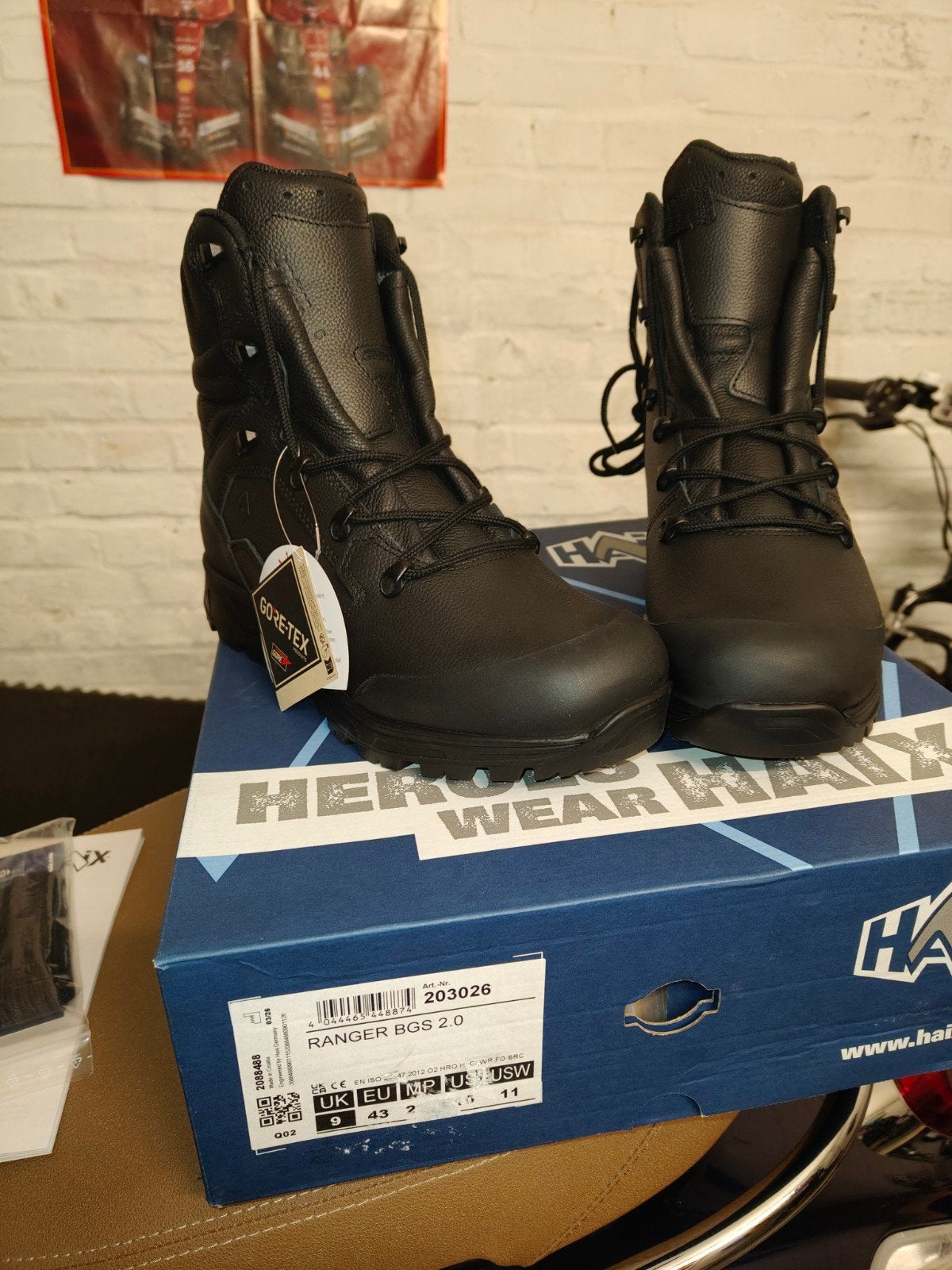 Chaussures HAIX Ranger BGS 2.0 pointure 43, Vêtements | Hommes, Neuf, HAIX, Bottes, Enlèvement ou Envoi