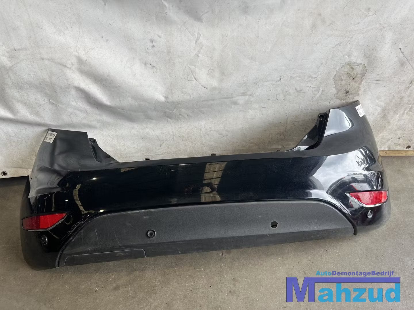 FORD FIESTA 6 zwart achterbumper met pdc 2008-2017, Arrière, Pare-chocs, Info@ford.com, Ford Motor Company