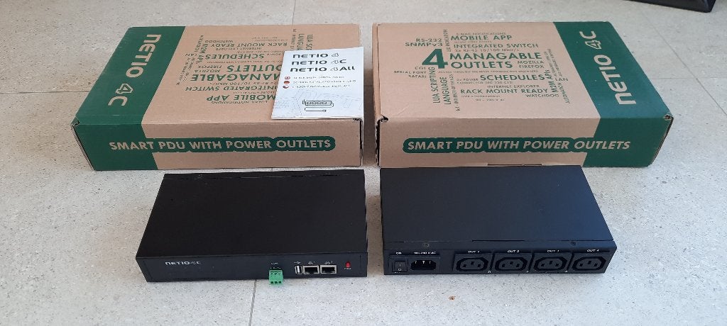 PDU Power Distribution Unit Netio 4C - 2 pièces, Enlèvement ou Envoi, Netio, Info@netio.com, Comme neuf
