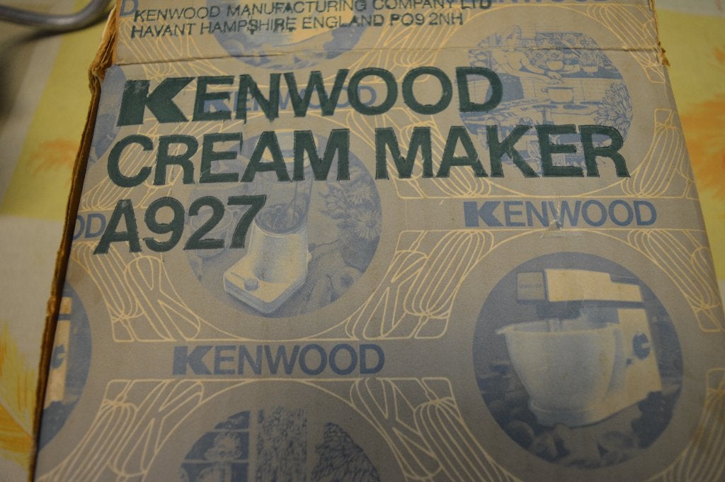 Kenwood Cream Maker A927, Elektronische apparatuur, Ophalen of Verzenden, Gebruikt