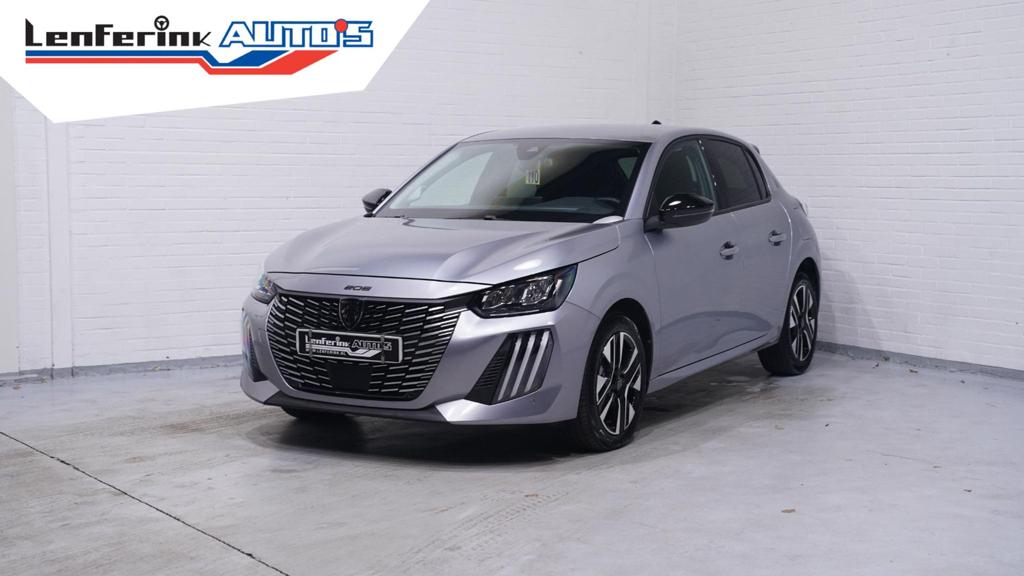 Peugeot 208 Hybrid 100 e-DCS6 Allure Apple Carplay/Android a, Argent ou Gris, Achat, Entreprise, Hybride Électrique/Essence