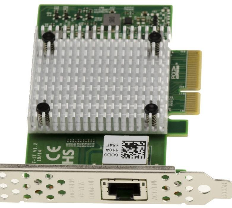 Uptimed PCI-e 10GB 1-Poort UP-10G-W-AQC107-1RJ45 met, Computers en Software, Netwerkkaarten
