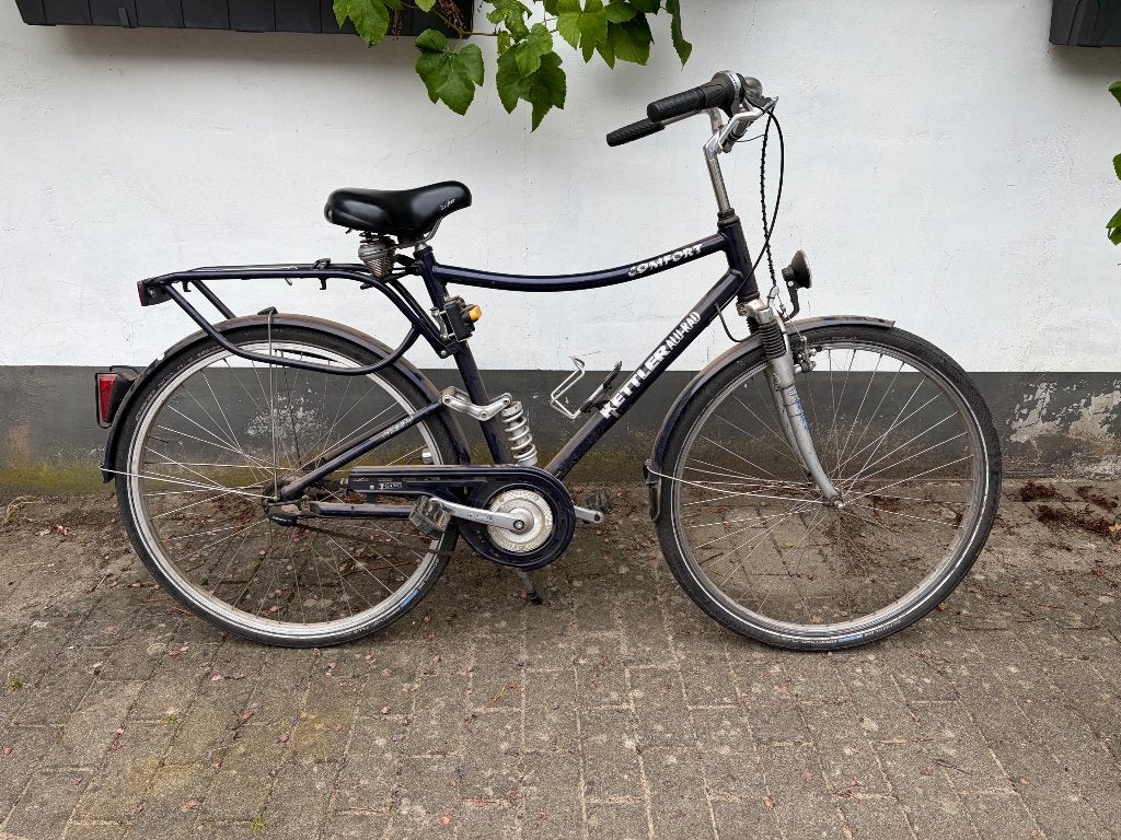 Herenfiets Kettler - slag in voorste wiel, Terugtraprem, Gebruikt, Versnellingen, Ophalen