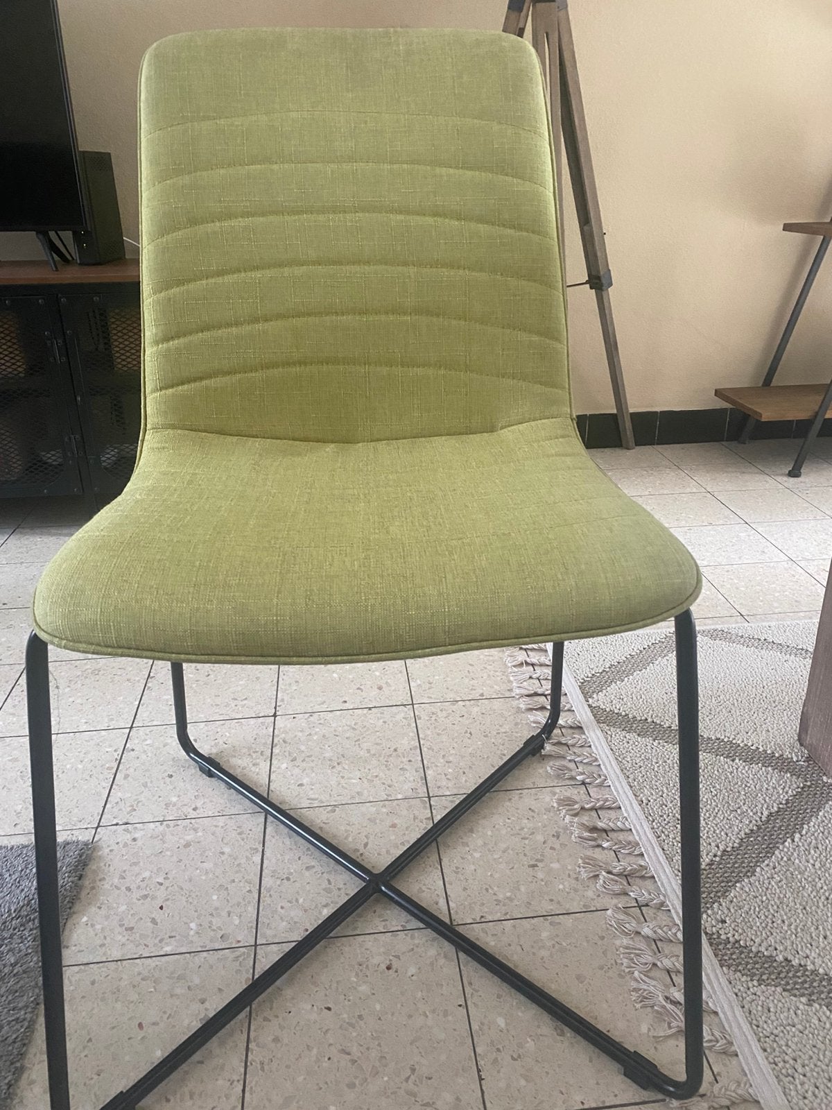 6 Chaises tissus, Maison & Meubles, Tabourets de bar, Enlèvement, Comme neuf