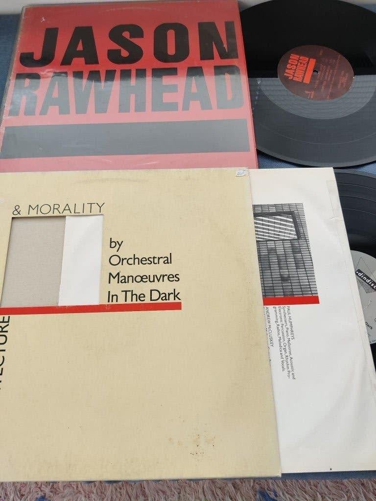 OMD (architecture+morality) + jason rawhead (leather boots), Ophalen of Verzenden, LP