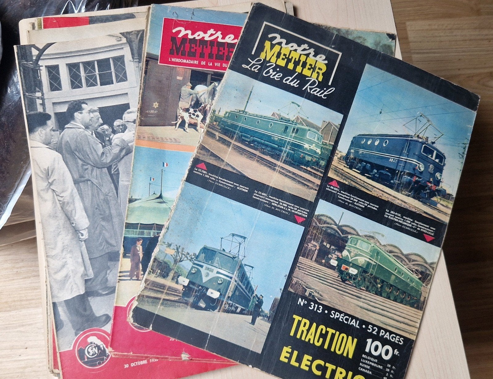 Notre métier - la vie du rail - années 50, Collections, Trains & Trams, Enlèvement ou Envoi