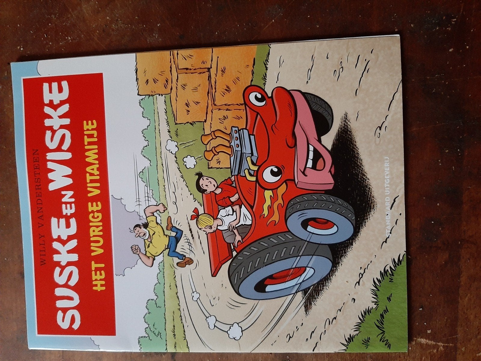 suske en wiske het vurige vitamintje kruidvat strip, Boeken, Verzenden