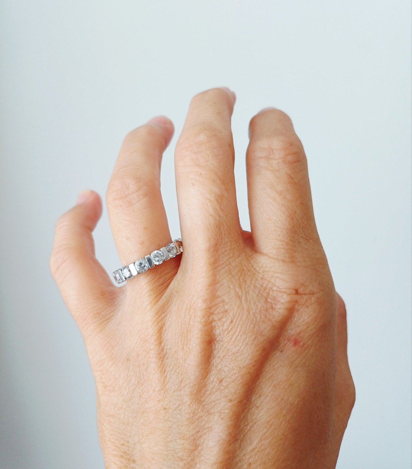 Bague en argent, Bijoux, Sacs & Beauté, Bagues, Enlèvement ou Envoi, Argent, Argent
