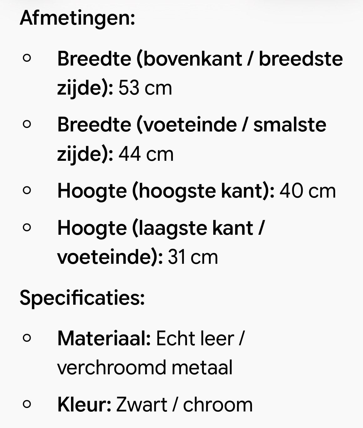Zwart Lederen hocker, Tickets & Billets