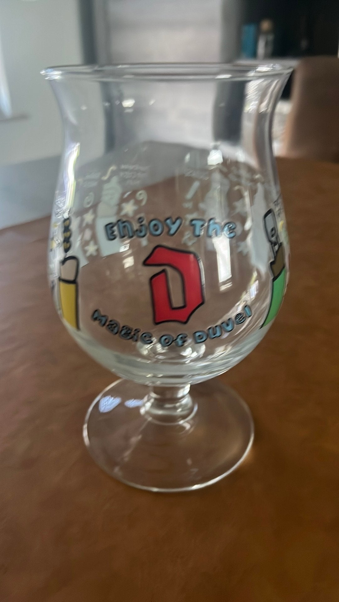 Verre Duvel EM SAUTER, Enlèvement ou Envoi, Comme neuf