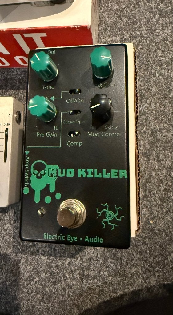 Electric Eye Mudkiller TE KOOP!, Enlèvement ou Envoi, Comme neuf, Distortion, Overdrive ou Fuzz