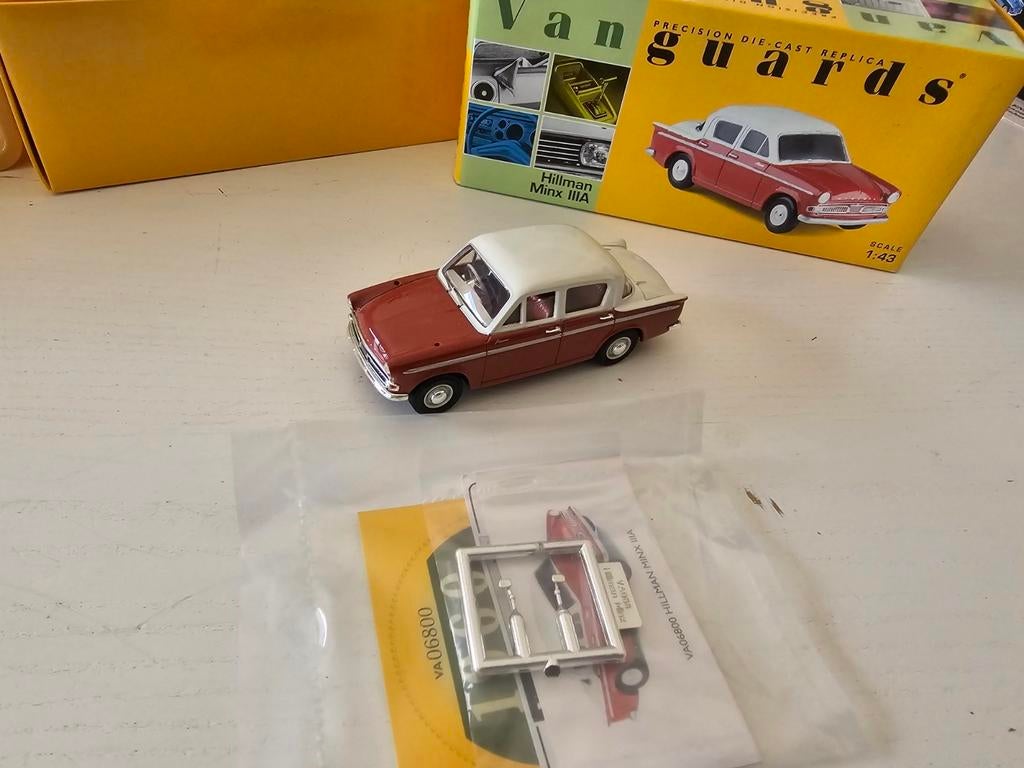 Maquette Vanguards à l'échelle 1/43 d'un Hillman Minx IIIA d, Enlèvement ou Envoi