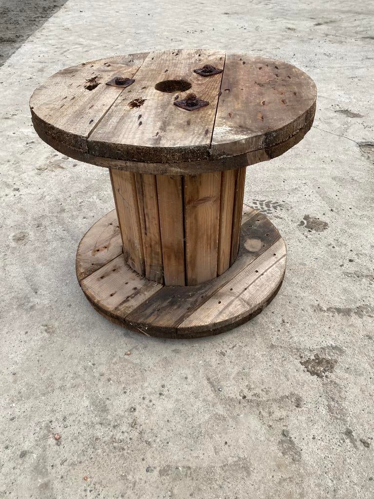 Houten bobijn, Tuin en Terras, Ophalen, Gebruikt