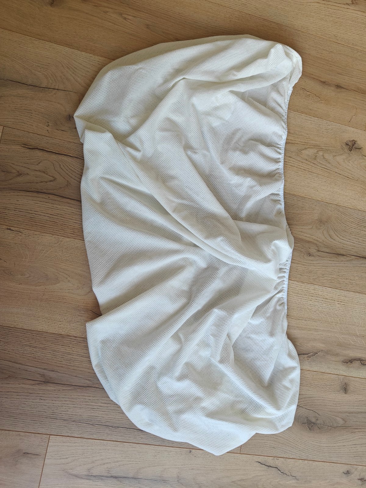 beige aerosleep hoeslaken 120x60, Kinderen en Baby's, Ophalen of Verzenden, Zo goed als nieuw, Beige