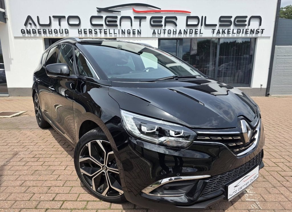 Renault Grand Scenic 1.33 TCe Techno EDC 7 Zit Full, Auto's, Euro 6, 4 cilinders, Zwart, 5 zetels