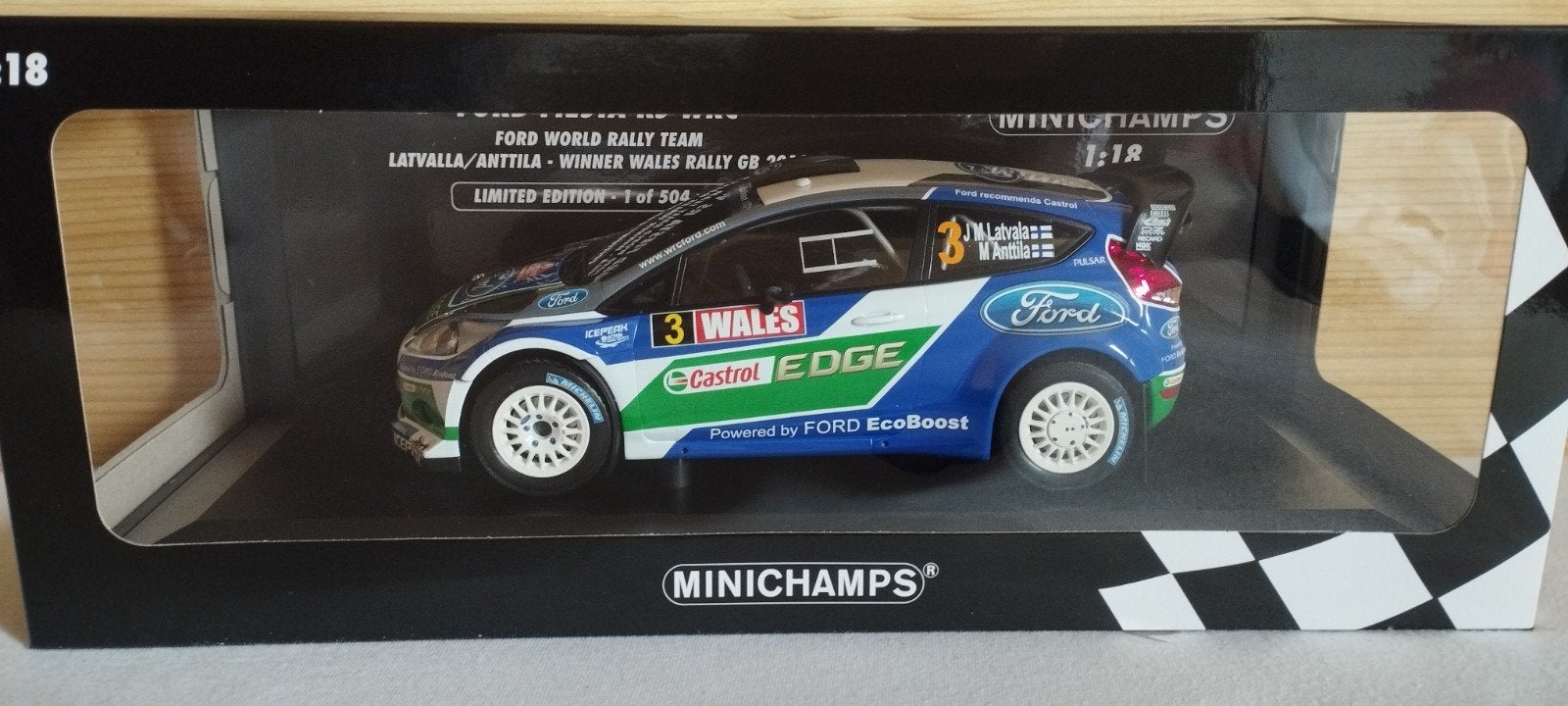 Ford Fiesta rs wrc, Ophalen of Verzenden, Nieuw, Auto, MiniChamps