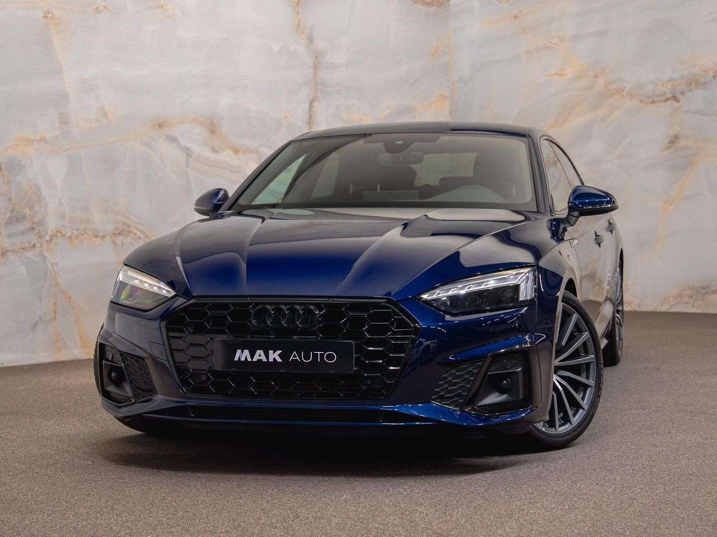 Audi A5 Sportback 35 TFSI S Edition , matrix-LED, virtual, M, Auto's, Automaat, Zwart, Blauw, Bedrijf