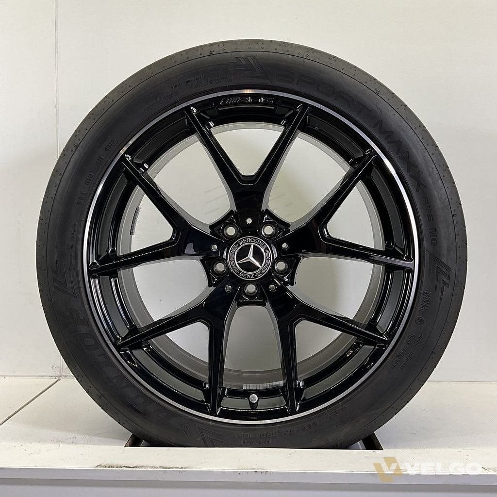 MERCEDES GLC BREEDSET VELGEN + ZOMERBANDEN 20 INCH, Pneus et Jantes, 255 mm, Véhicule de tourisme, Pneus été