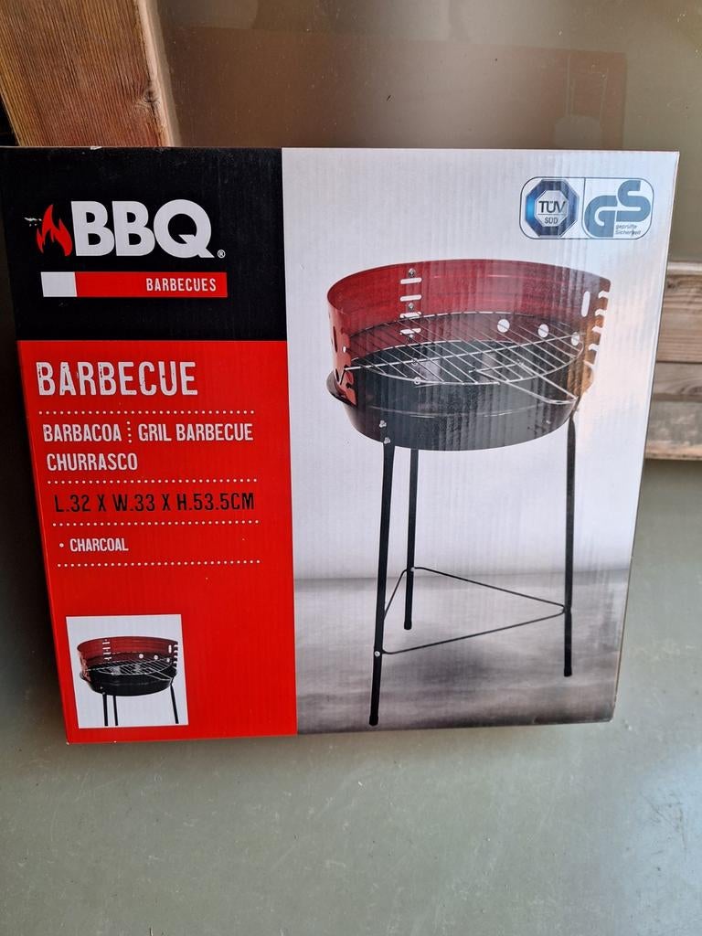 Kleine terrasbarbecue, Enlèvement, Neuf, Zie foto, Avec accessoires