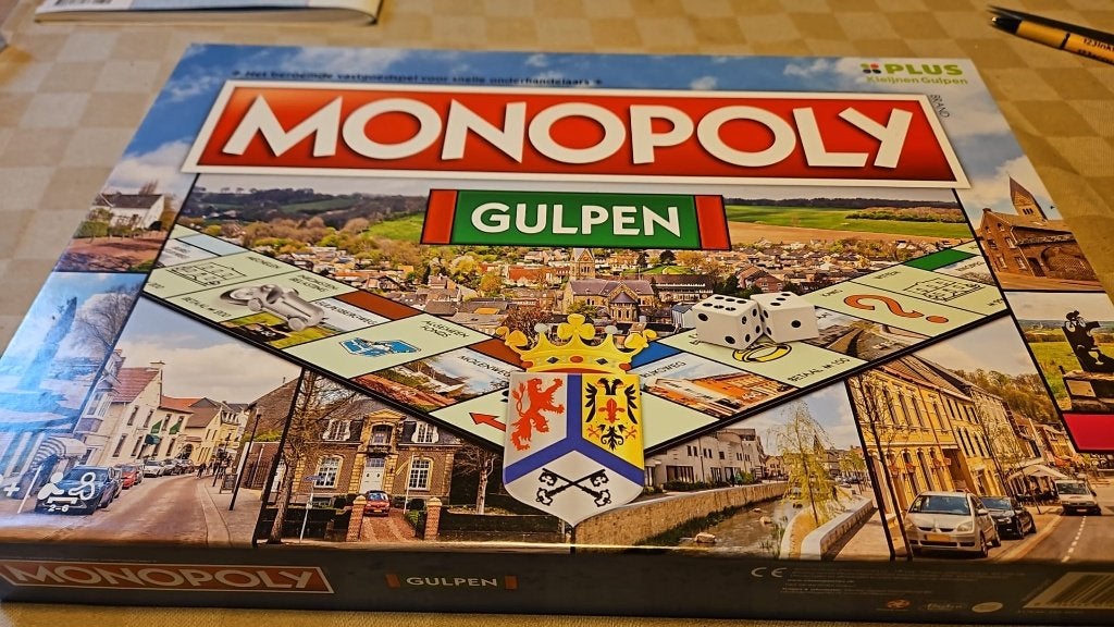 bordspel nieuw Monopoly Gulpen Monopolie limited, Een of twee spelers, Ophalen of Verzenden, Nieuw, Monopoly