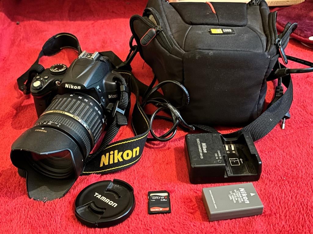 Nikon D5000, Audio, Tv en Foto, Fotocamera's Digitaal, Ophalen, Nikon