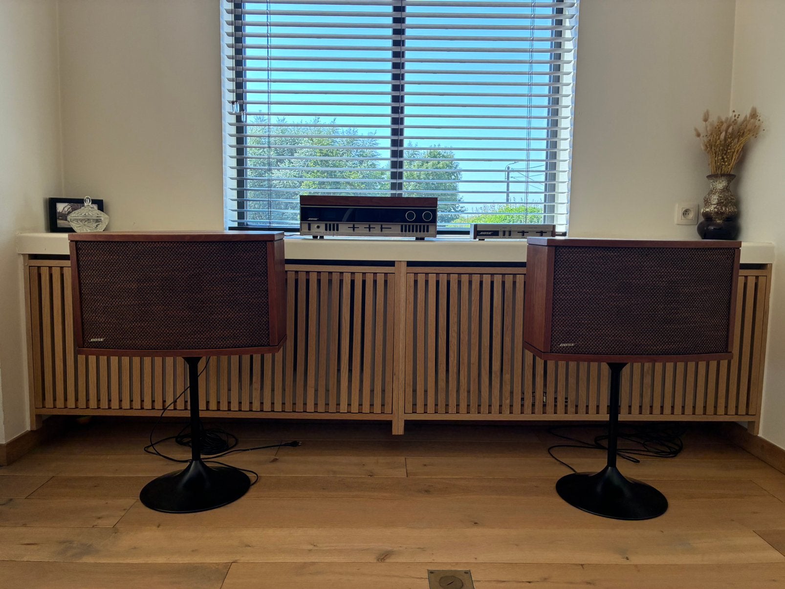 Bose 901 Series III speakers+Equalizer + Bose 550 versterker, Ophalen, Gebruikt, Stereo, Overige merken