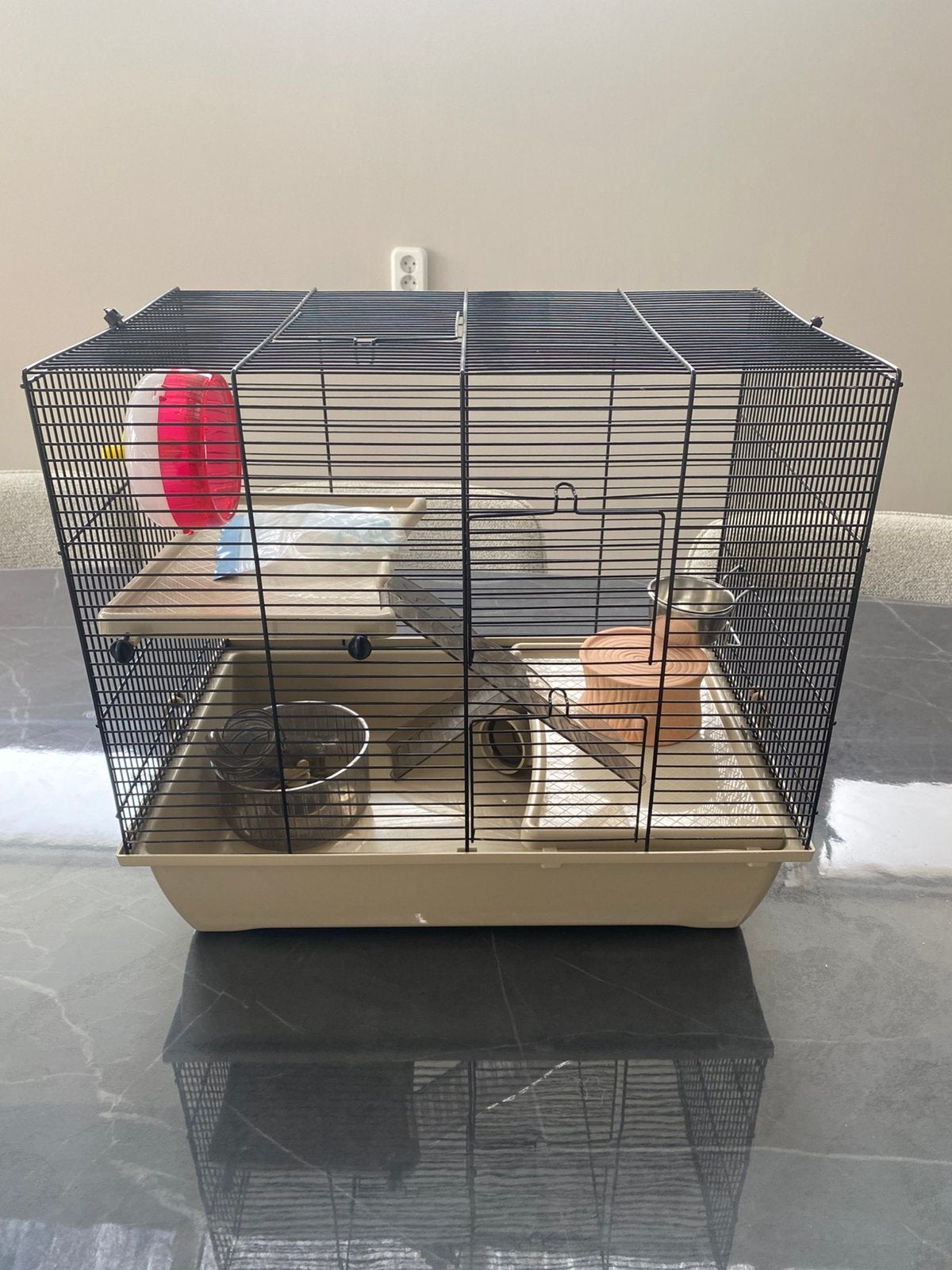 Hamsterhok, Ophalen, Zo goed als nieuw