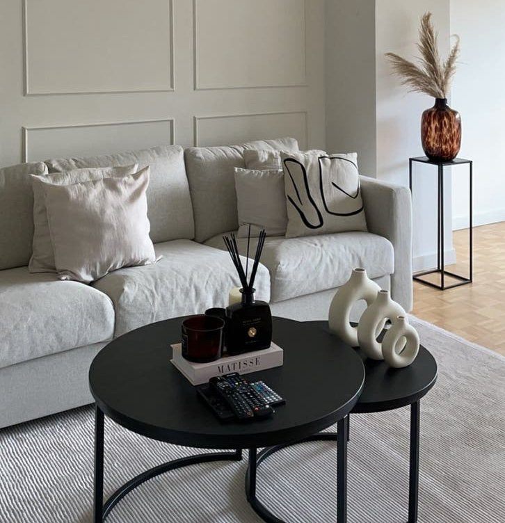 Salontafel in zeer goede staat, Huis en Inrichting, Tafels | Salontafels, Ophalen, Nieuw, Rond