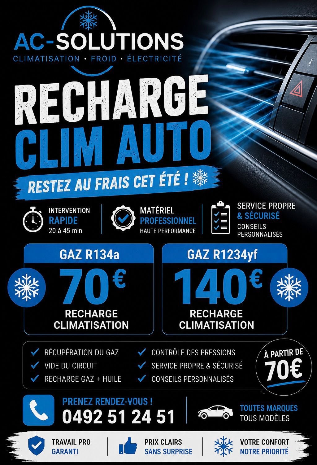 Recharge climatisation voiture, Autos : Pièces & Accessoires, Enlèvement, Neuf, Daihatsu