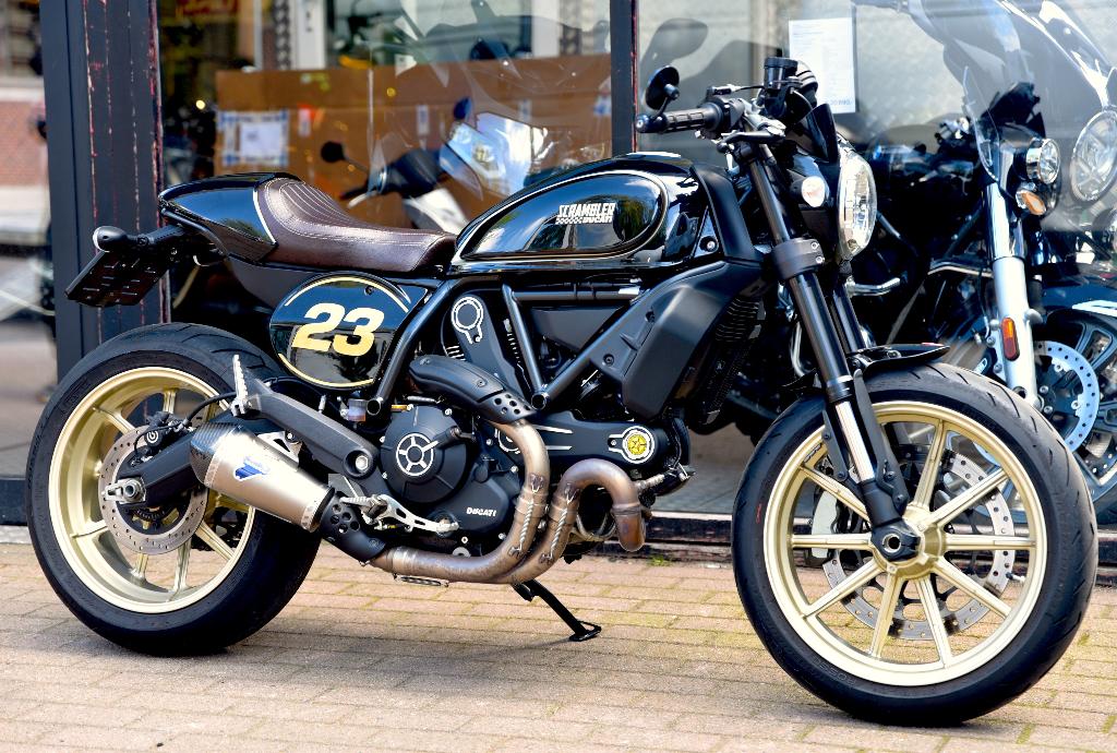 DUCATI SCRAMBLER CAFE RACER ***MOTOVERTE.BE***, Entreprise, Occasion, 800 cm³, 2 cylindres