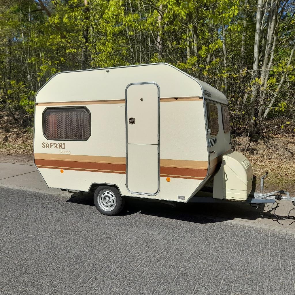 Caravan wilk safari 650 kg, Caravans en Kamperen, Kleine zit, Tot en met 3, 500 - 750 kg, Wilk