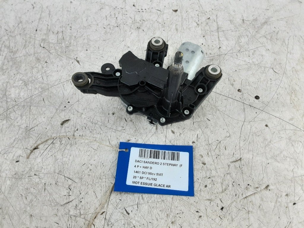 RUITENWISSERMOTOR ACHTER Dacia Sandero II (287105483RD), Dacia, Gebruikt, Mevr. I. Hauben, Rue de l'Espoir 34 34
4030  GRIVEGNÉE, BE