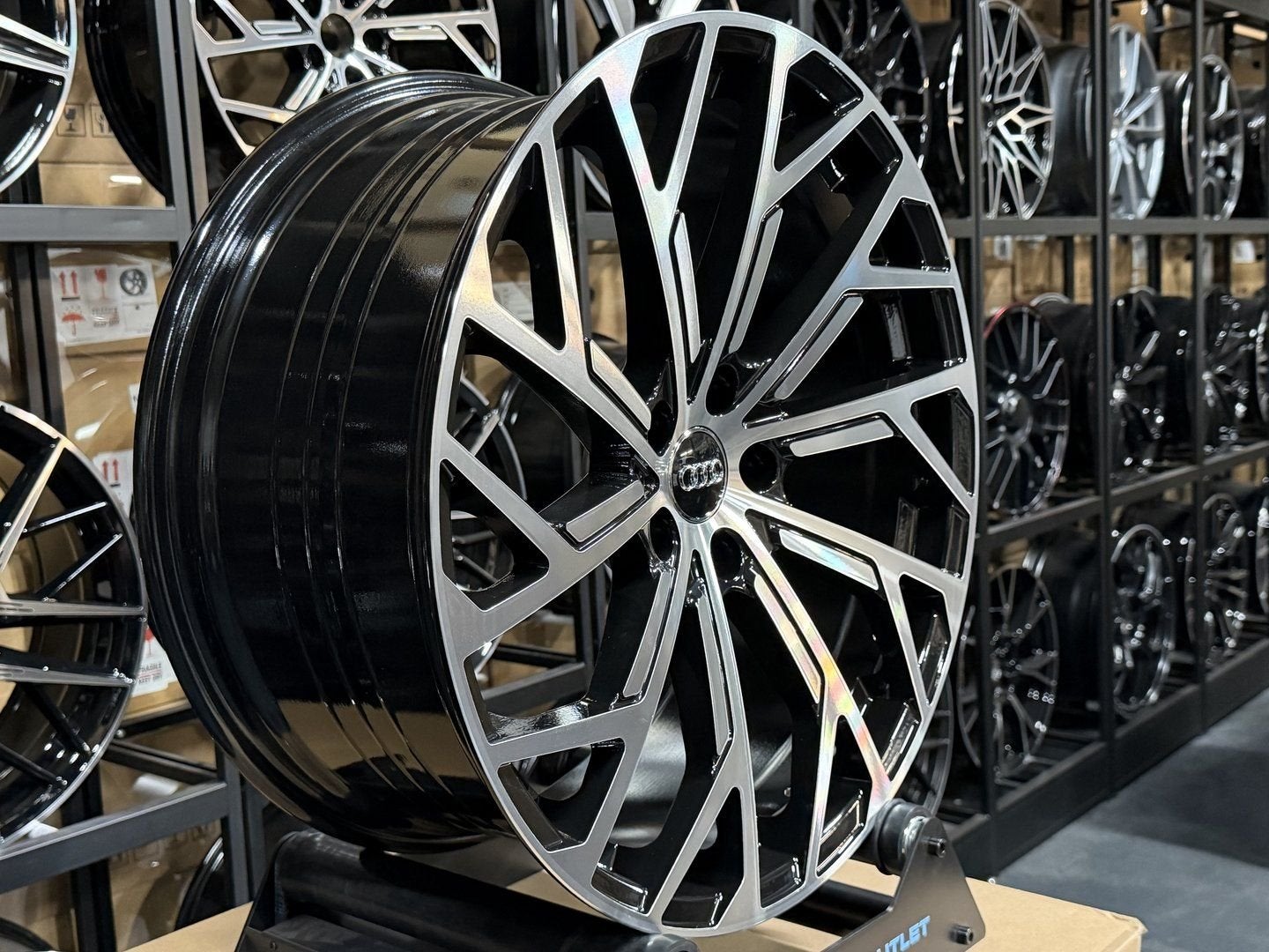 20 inch Audi S look velgen A4 A5 A6 A7 A8 Q3 Q5 Q7 8 RS5 RS6, Auto-onderdelen, Banden en Velgen, Velg(en), -, -, Nieuw