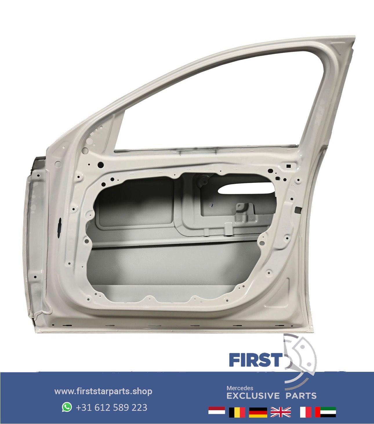 W214 E KLASSE DEUR RECHTS VOOR A2147205601 PORTIER ZWART WIT, Autos : Pièces & Accessoires, Utilisé, Porte, Avant, -