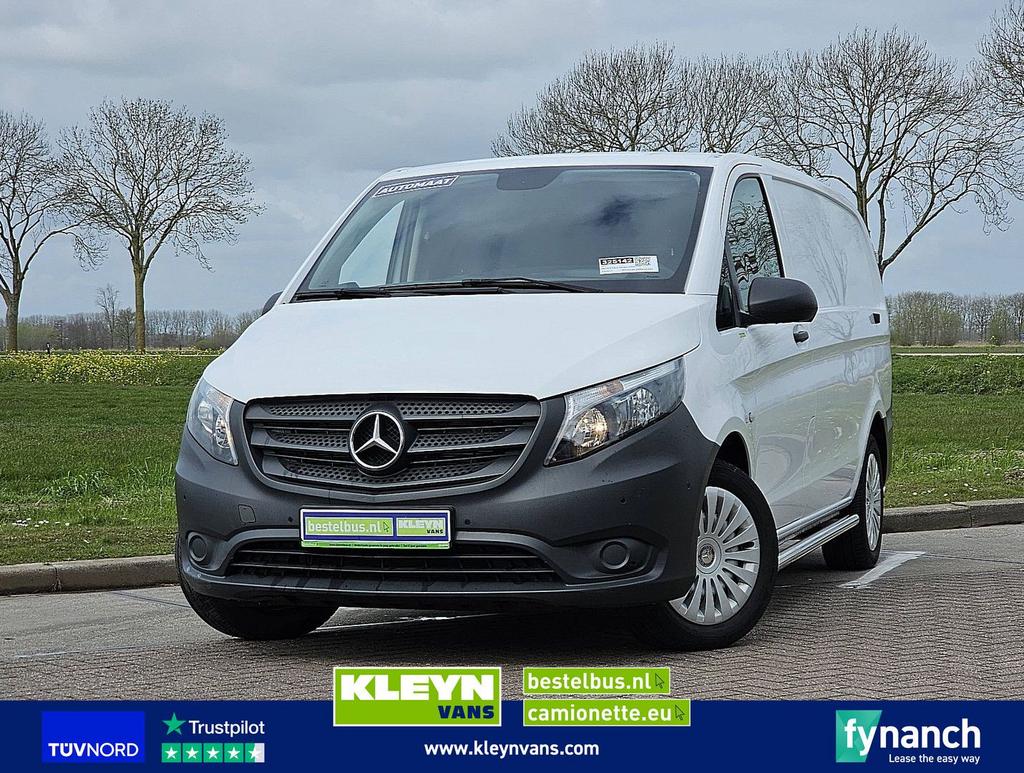 Mercedes-Benz VITO 116 L2 Navi 163Pk Trekh!, Automaat, Wit, Mercedes-Benz, Bedrijf
