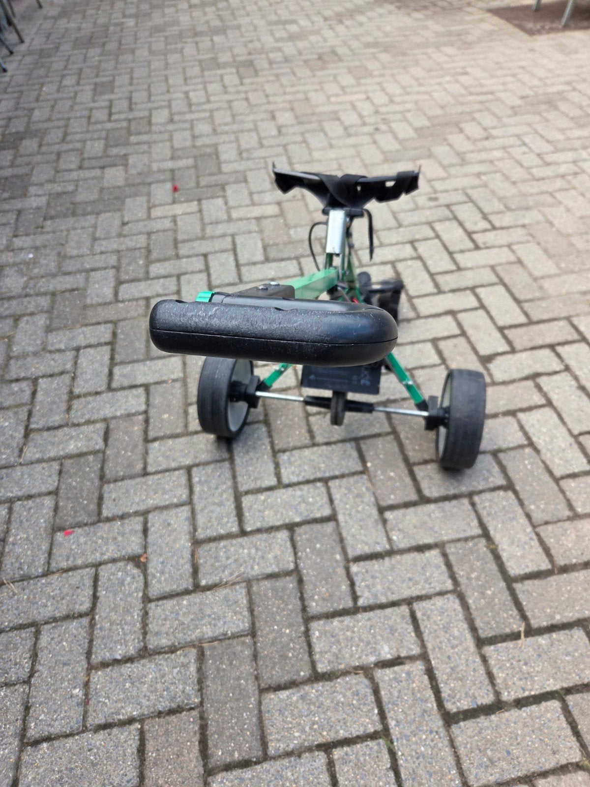 electrische golf trolly, Ophalen