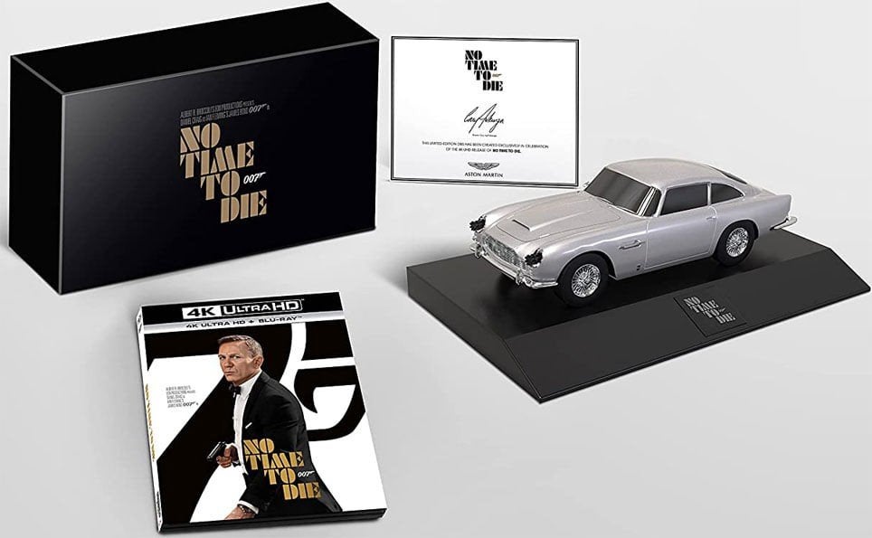 Coffret JAMES BOND 007 ASTON MARTIN NTTD DVD HD+BLURAY+BONUS, Enlèvement ou Envoi, Neuf, Voiture, Motormax